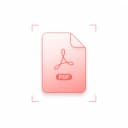 Crop PDF icon