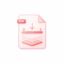 Flatten PDF icon