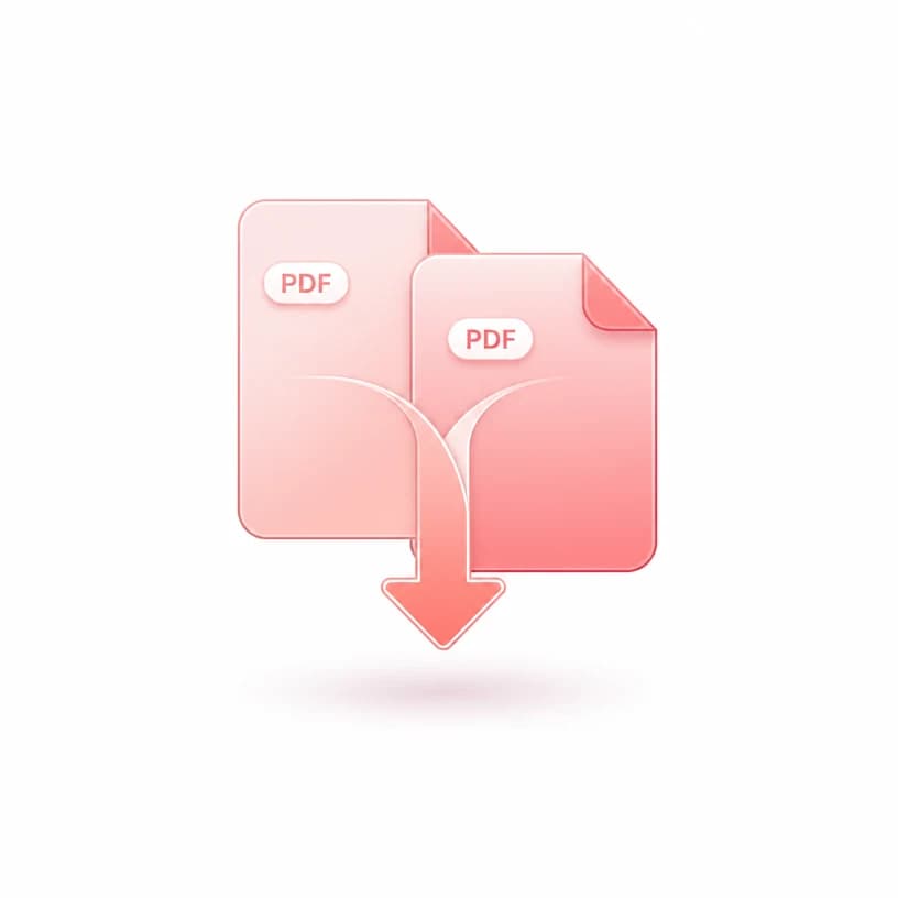 Merge PDF icon