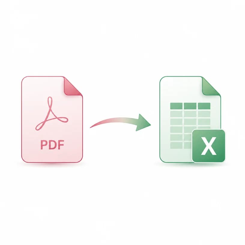 PDF to Excel icon