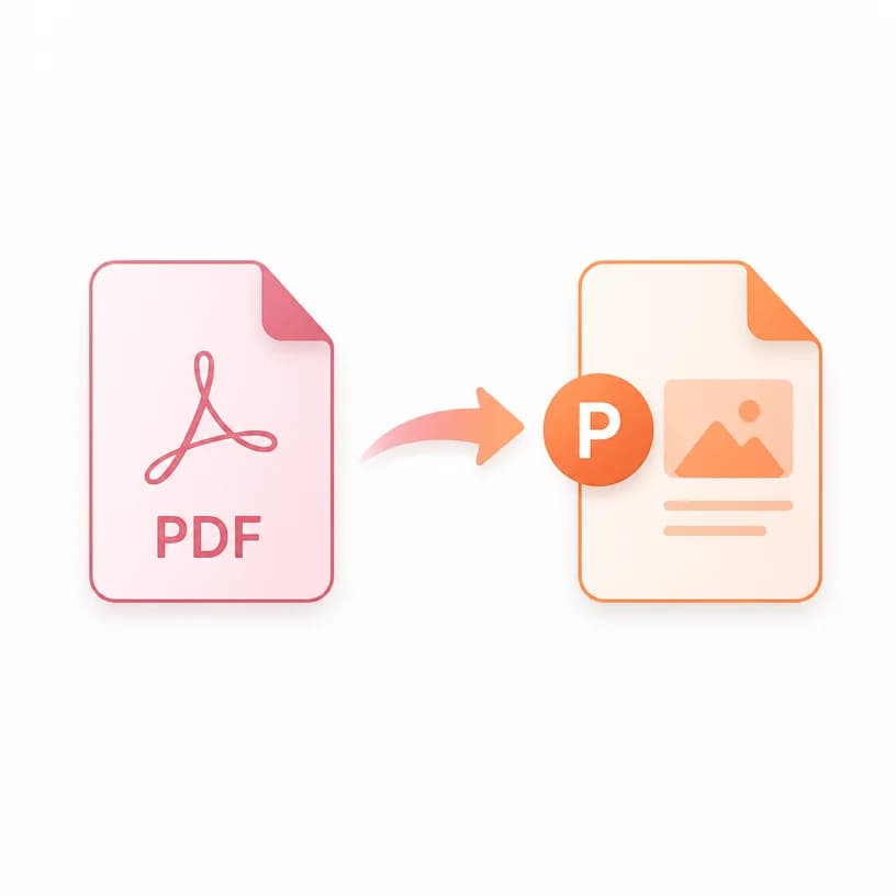 PDF to PowerPoint icon