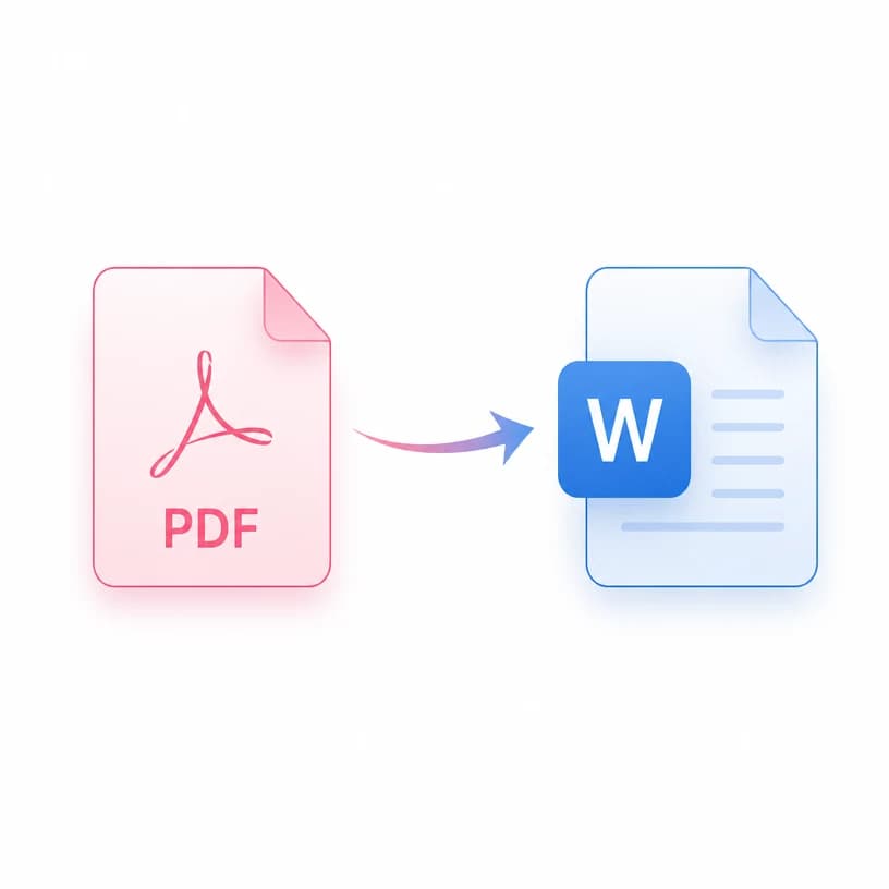 PDF to Word icon