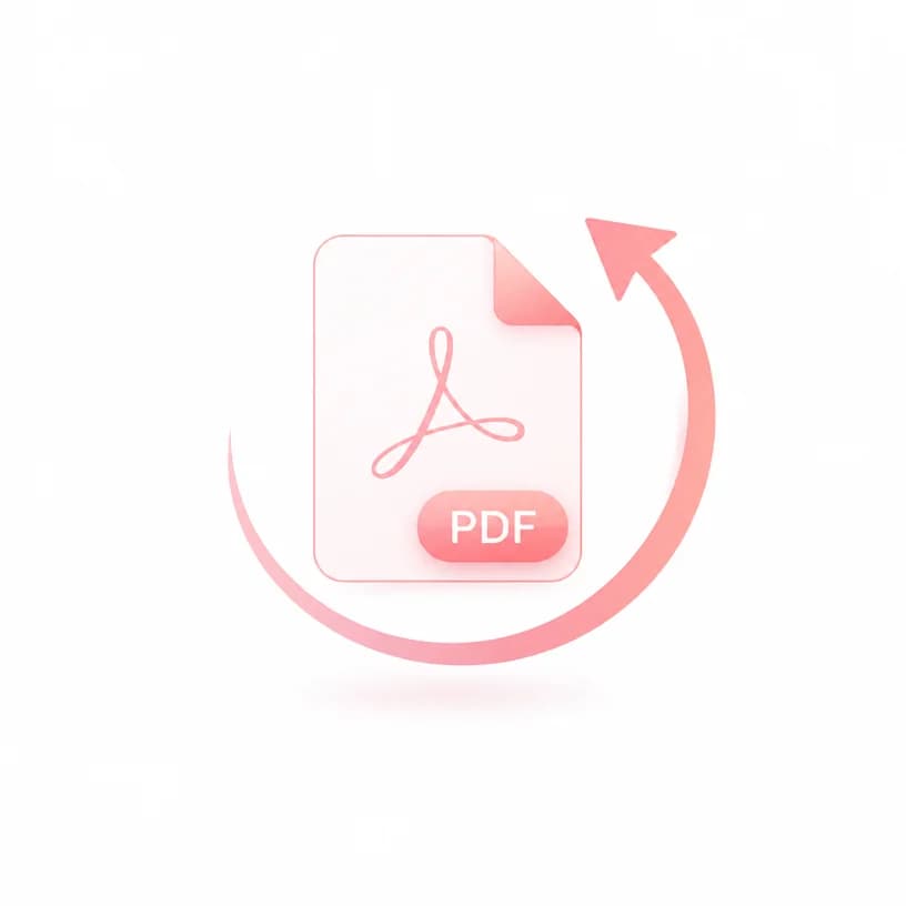 Rotate PDF icon