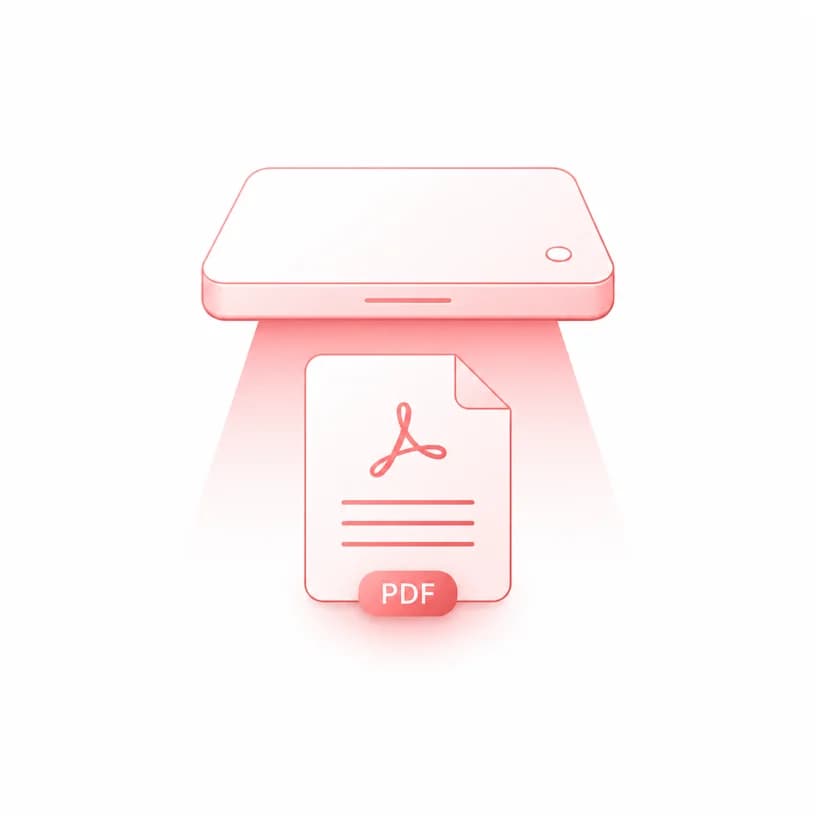 Scan to PDF icon