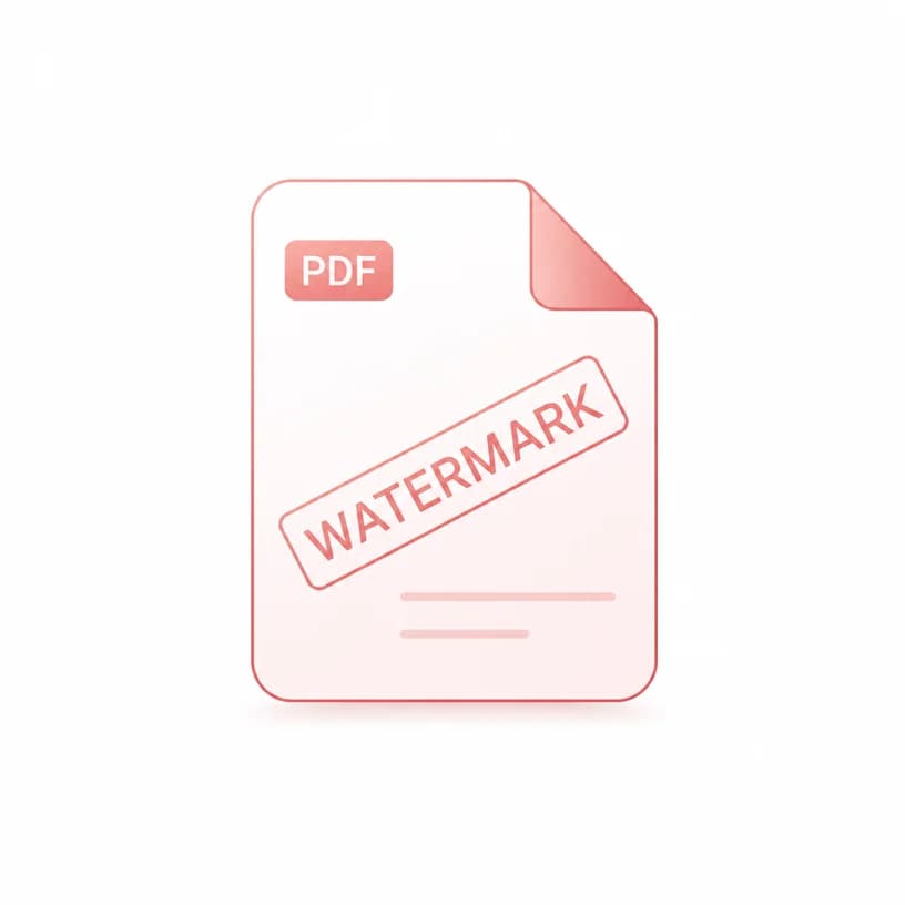 Watermark PDF icon