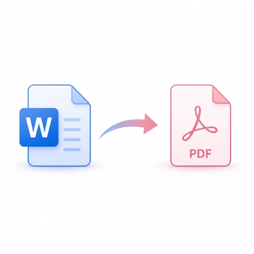 Word to PDF icon